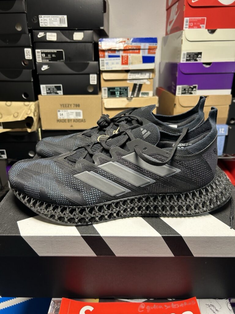 Adidas 4DFWD 4M Black Grey Purple Blue Lightweight Runner JI1452 Size 13M NEW