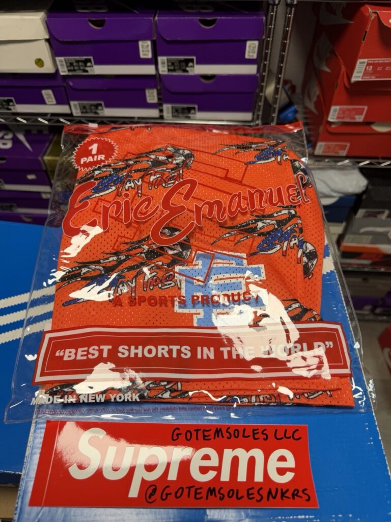 ERIC EMANUEL EE SHORTS MATTY BOY ORANGE BLUE MENS LARGE BRAND NEW