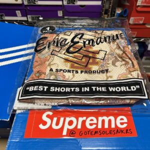 ERIC EMANUEL EE SHORTS RUG PATTERN 13 MESH-RED TAN MENS XL BRAND NEW