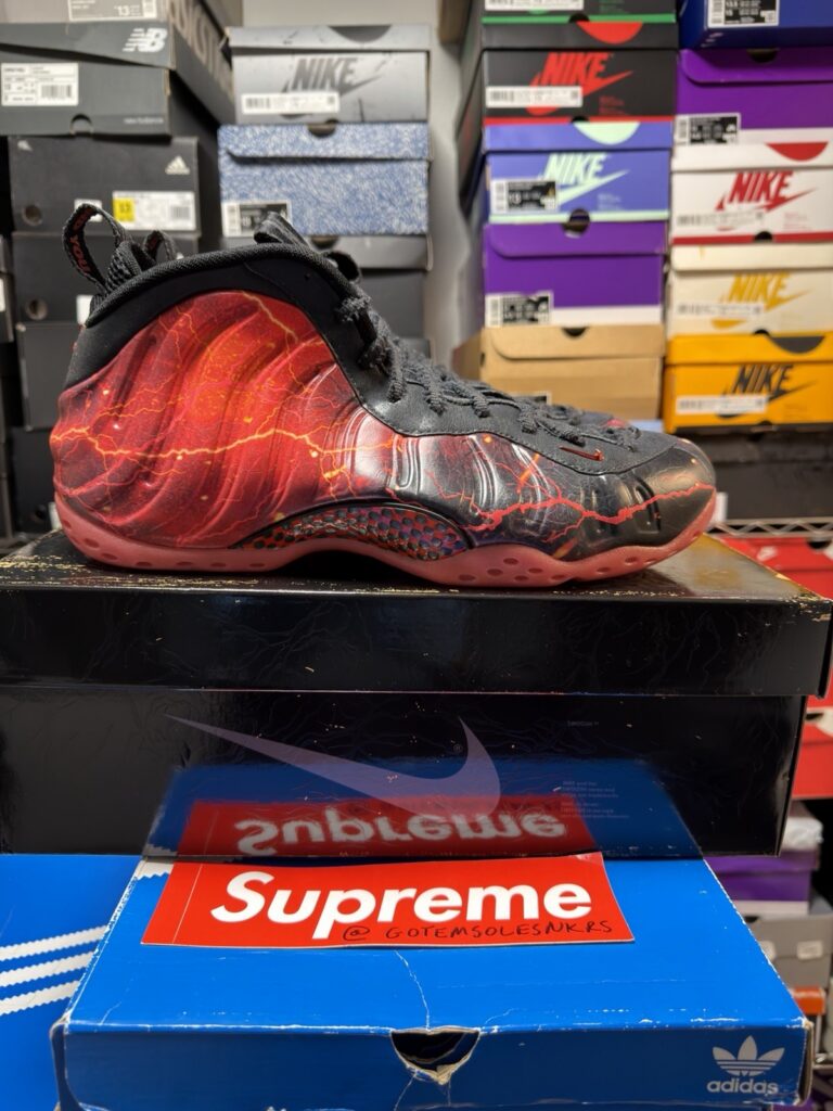 Nike Air Foamposite One PRM 'Vecna' IR7336-001 BLACK CRIMSON MENS SIZE 13 NEW