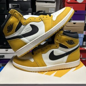 Nike Air Jordan 1 RETRO High OG Yellow Ochre BLACK SAIL DZ5485-701 M SIZE 13 NEW