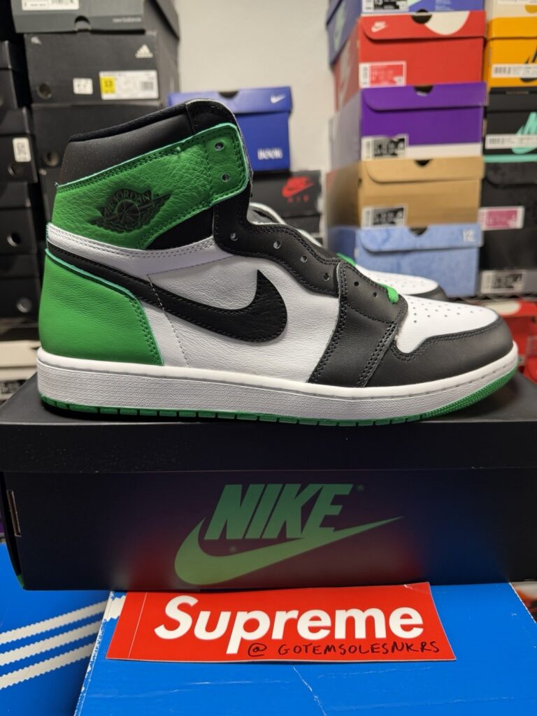 Nike Air Jordan 1 Retro High OG DZ5485-031 Lucky Green BLACK MENS Size 13 New