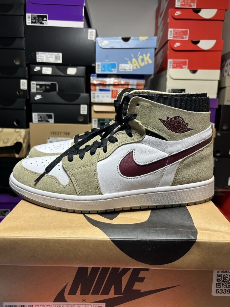 Nike Air Jordan 1 Zoom Air Cmft Comfort Neutral Olive CT0978-203 US Size 13 NEW