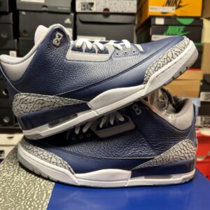 Nike Air Jordan 3 Retro CT8532-401 G'TOWN MID NAVY WHITE MENS SIZE 13 BRAND NEW