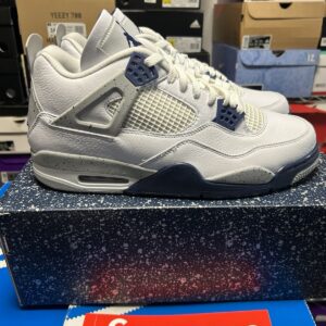 Nike Air Jordan 4 Retro Midnight Navy WHITE DH6927-140 Men's Size 13 BRAND New