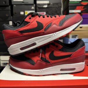 Nike Air Max 1 REDS IQ2861-600 MLB City Connect RED BLACK WHITE MEN SIZE 14 NEW