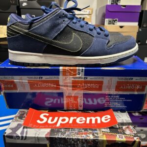 Nike Dunk Low Pro SB Midnight Navy Black 304292-408 Blue Box VNDS SIZE 12 MENS