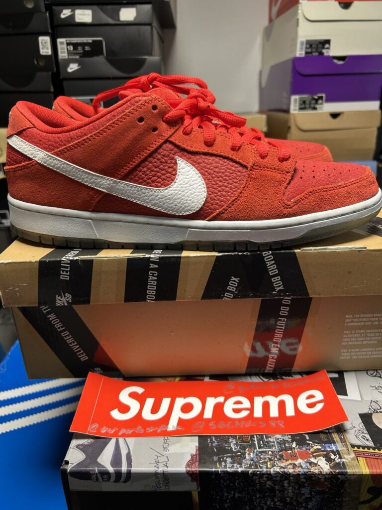 Nike Dunk Low Pro SB Size 12 Mens Challenge Red 2012 VNDS 304292-614