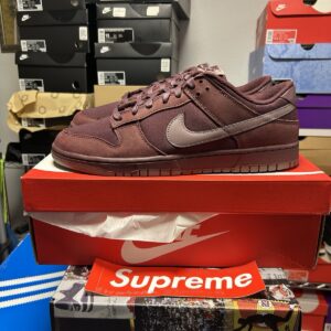 Nike Dunk Low Retro PRM Premium Burgundy Crush Plum FB8895-600 Mens Size 13 NEW