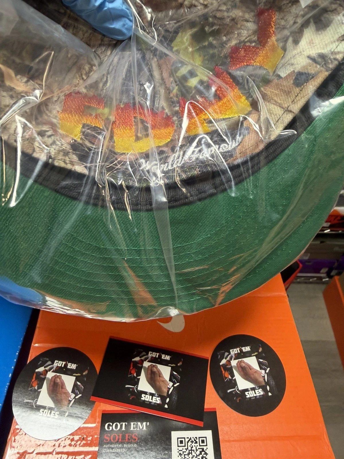 Supreme/FDNY Box Logo New Era® TRUETIMBER 7 5/8 FW26 - Image 5