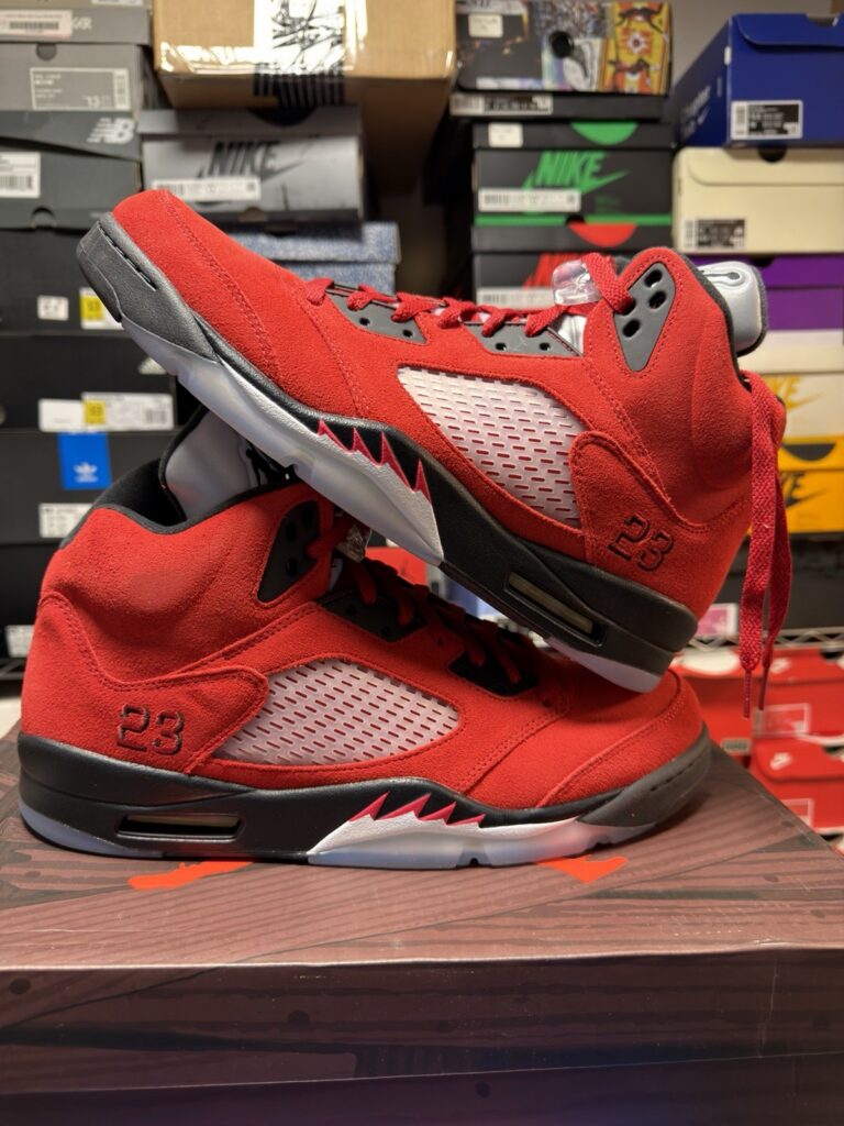 Nike Air Jordan 5 Retro DD0587-600 Raging Bull VARS RED BLACK MENS SIZE 13 NEW