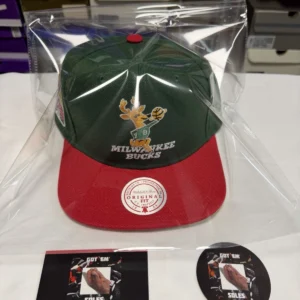 Mitchell & Ness Milwaukee Bucks Snapback Hat OS 1977 All Star Game Patch NEW