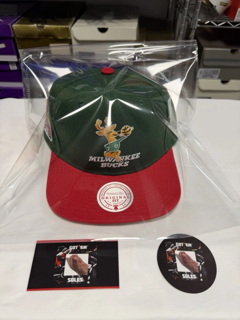 Mitchell & Ness Milwaukee Bucks Snapback Hat OS 1977 All Star Game Patch NEW
